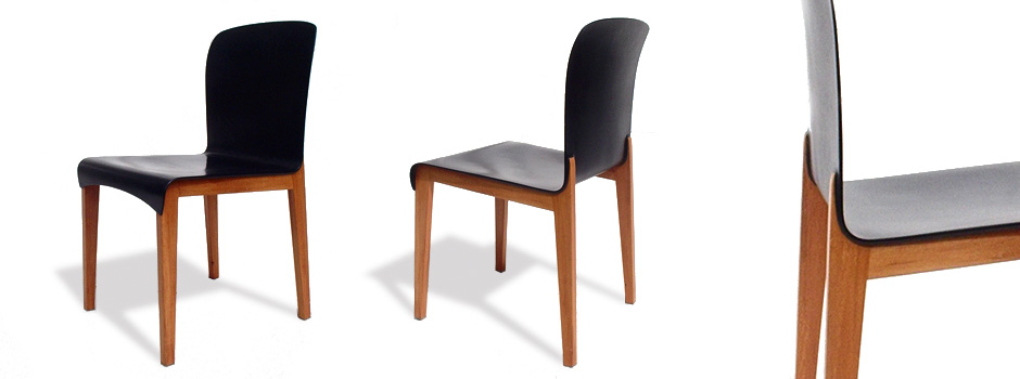 contemporary design carbon dining chairs